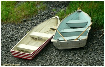 Even boats are cold in the water!