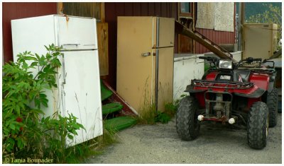 Who needs a fridge inside in Alaska?