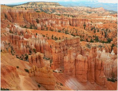 Inside the canyon, you would be the size of a dot