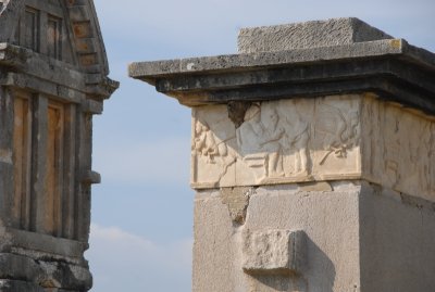 detail from harpy pillar
