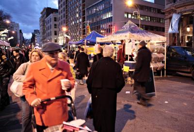 Dusk - Union Square Market
