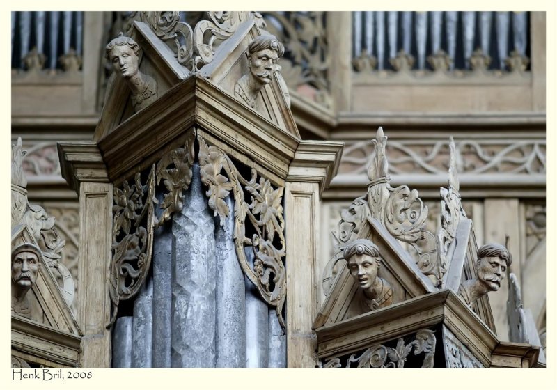 Organ of the 'Koorkerk' ('Choir Church') - detail