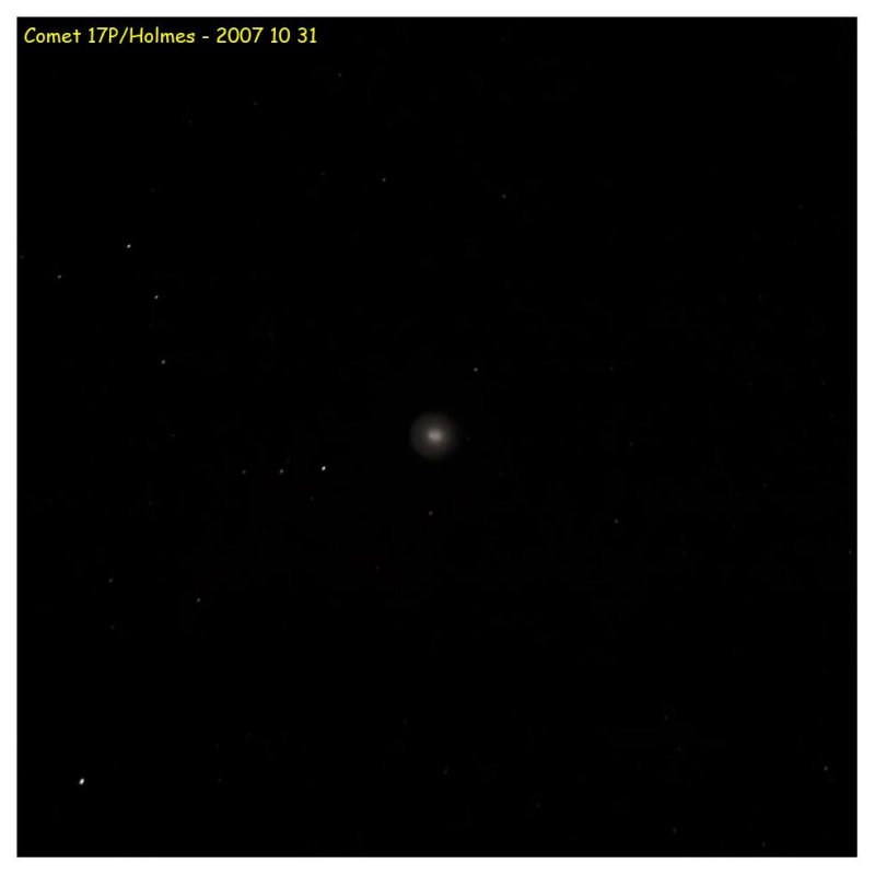 2007 October 31 - Comet Holmes in Perseus - 300mm