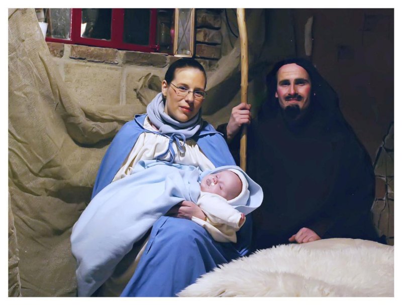 2007 - Maria, Jozef en het kerstkindje