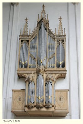 Organ of the Koorkerk (Choir Church)