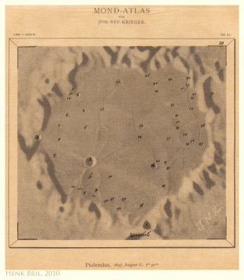Tafel 20 - Ptolemäus (with overlay)