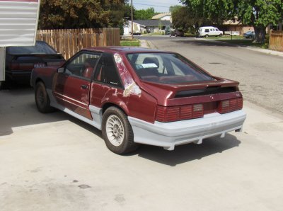 '88 Mustang GT donor car