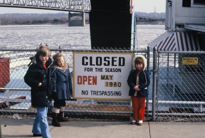 Peoria waterfront, 1980