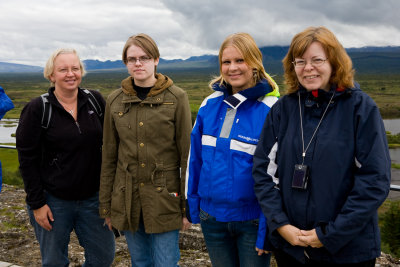 Anna, Malin, Emma och Ann-Lis