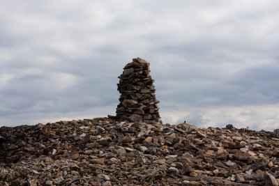 Baula varðan á toppnum 934 m