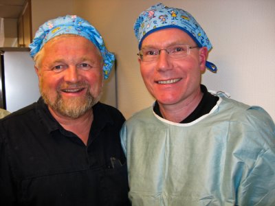 Two happy ENT-surgeons