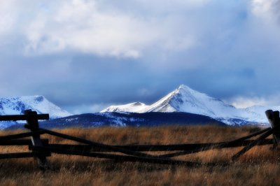 Old jack leg fence...