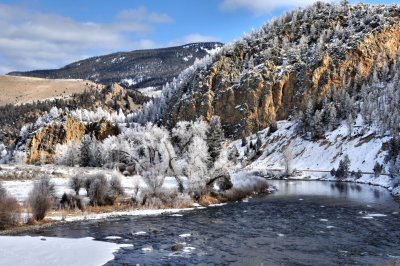 Frosty Big Hole River