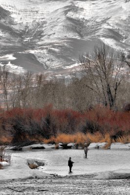 Fishermen on the Big Hole River