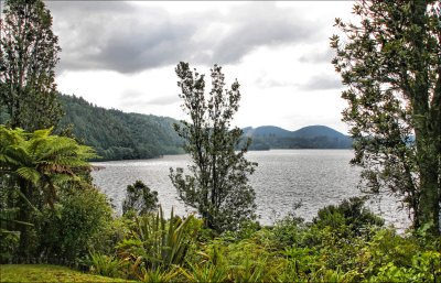 View from the Macky Lake House on Lake Rotoiti