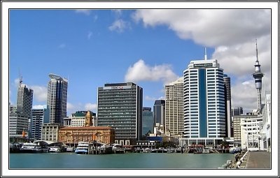Auckland City from the North Shore