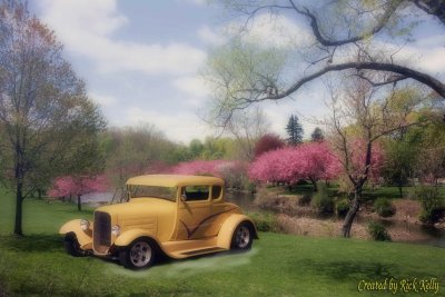 Yellow Hot Rod