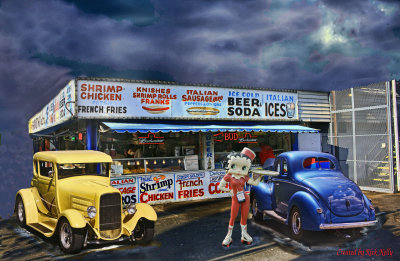 Fast Food Stand of the 50's