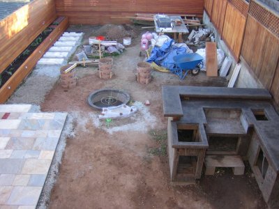 Backyard Remodel - In Progress