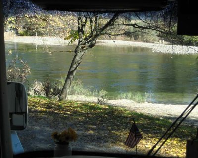 Looking out our front window