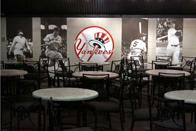 A Yankee Cafe at the George M. Steinbrenner Field