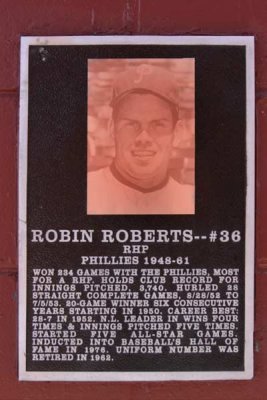 The Robin Roberts Field Plaque