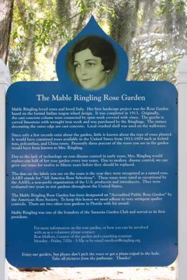 The Mable Ringling Rose Garden