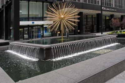 Sixth Avenue Water Sculpture