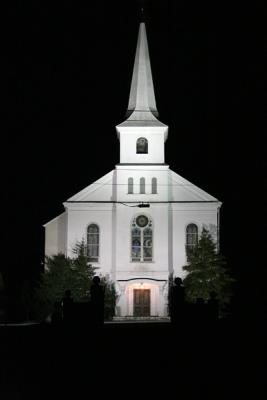 Fairview Church Illuminated