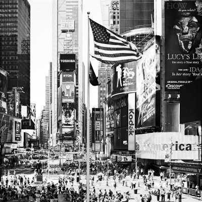 Times Square Rush, NYC