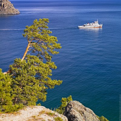 Lake Baikal: Leaving Sand Bay