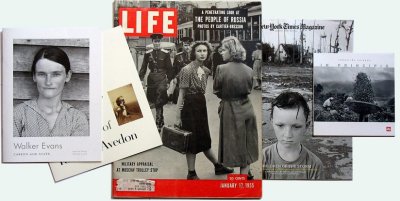 Life Magazine (17 Jan, 1955) with HCB photo from Moscow on the cover page
