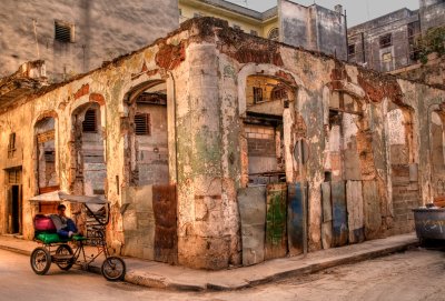 A selection of buildings in Havana and Trinidad, Cuba