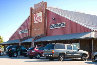   Kreuz Market in Lockhart  voted one of the best BBQ joints in Texas