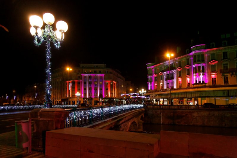 Le pont et le boulevard Carnot