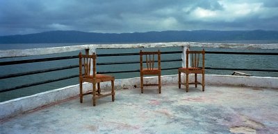 Three Empty Chairs, Lake Bosomptwe