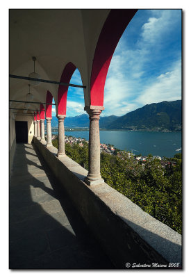 Santuario della Madonna del Sasso - Vista sul lago