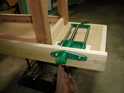Workbench during Vise Fitting