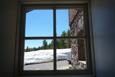 window in women's room