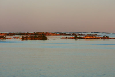 Sunset, Coastline of Stockholm