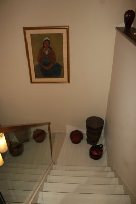 After: Looking back down steps