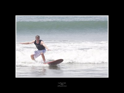 Surfing in Bali