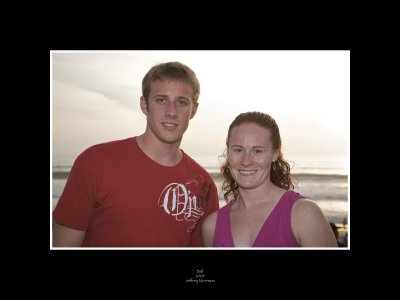 Enjoying Bali Sunset