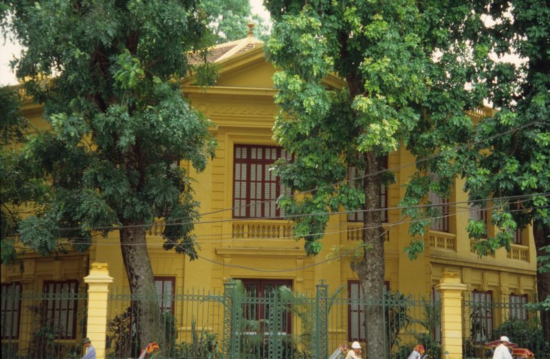 Hanoi. French colonial buildings