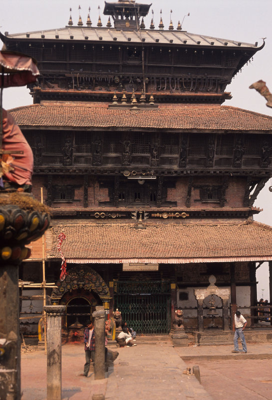Kirtipur. Bagh Bhairav Temple