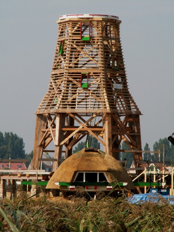 Zaanse Schans ,Het Jonge Schaap - under reconstruction-