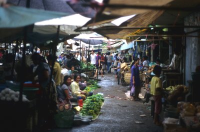Vientiane. Market