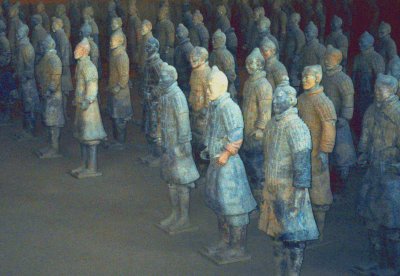Xian. The Terracotta Army