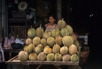 Durian vendor