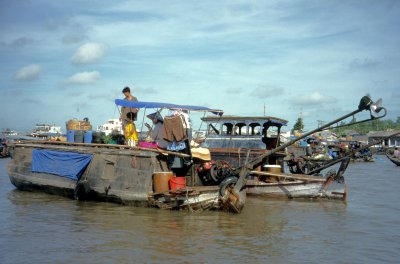 Floating market